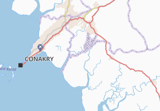 Mapa Wondekobi