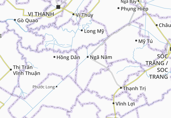Mapa Vĩnh Biên