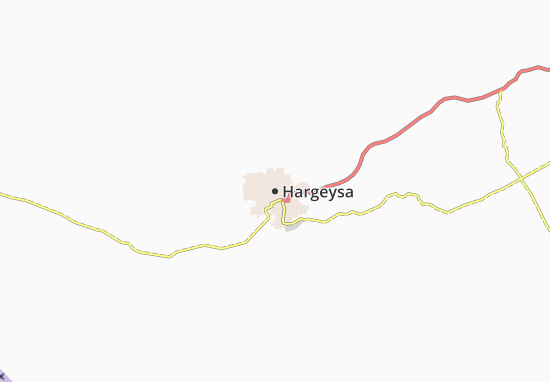 Hargeysa Map