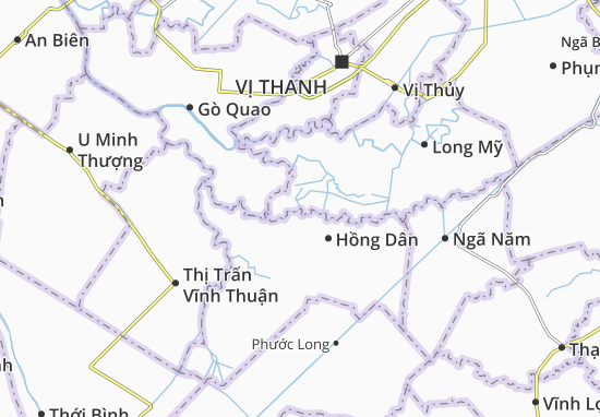 Kaart Plattegrond Lương Nghĩa