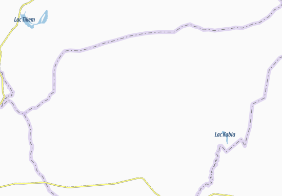 Mapa Tounou-Djouman