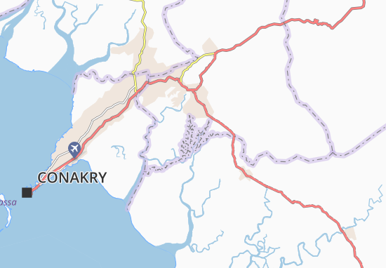 Karte Stadtplan Djiraya
