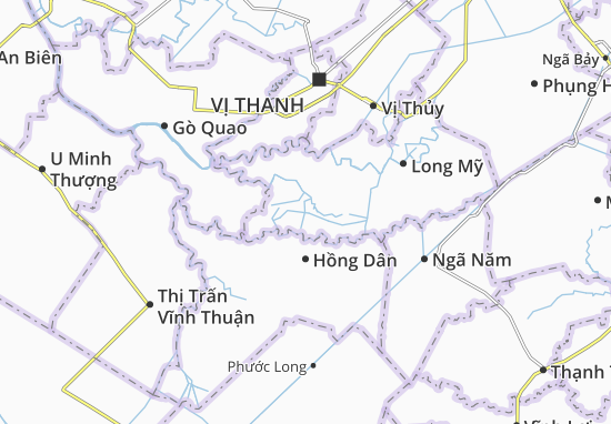 Kaart Plattegrond Lương Tâm