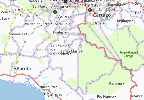 Karte Stadtplan San Marcos