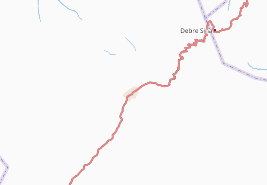 Karte Stadtplan Debre Birhan