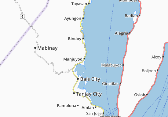 Manjuyod Map