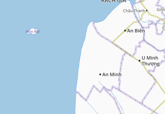 Kaart Plattegrond Đông Hưng A