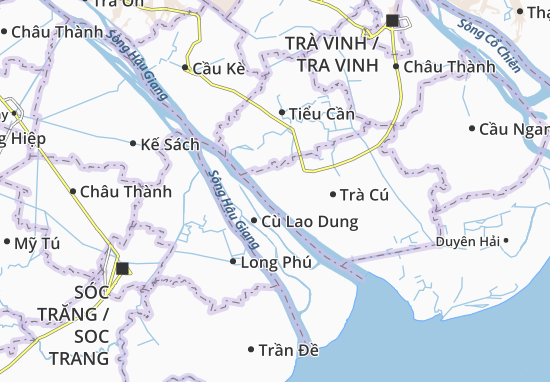 Karte Stadtplan Lưu Nghiệp Anh