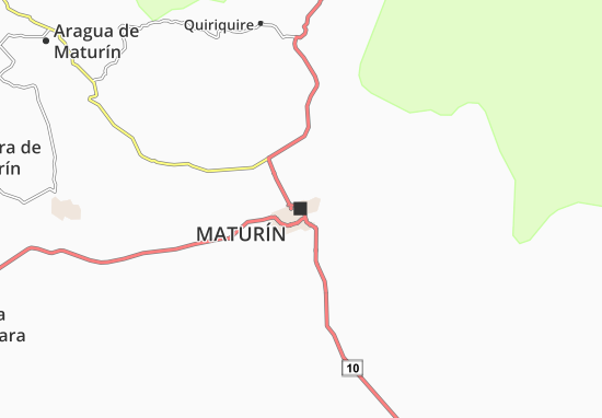 Mapa Maturín