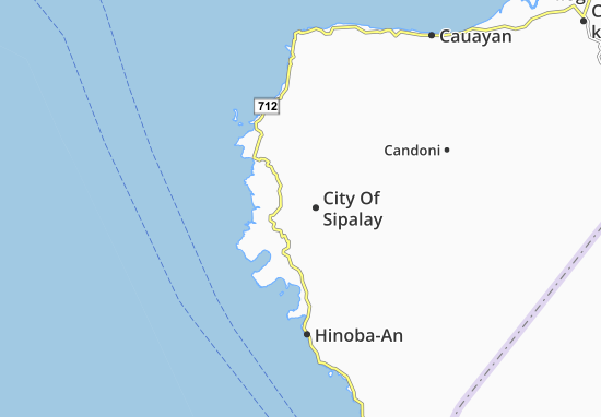 Mapa City Of Sipalay
