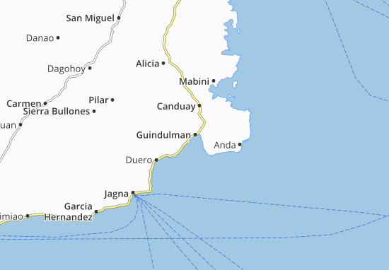 Guindulman Map
