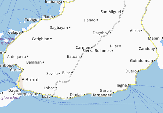 Kaart Plattegrond Batuan