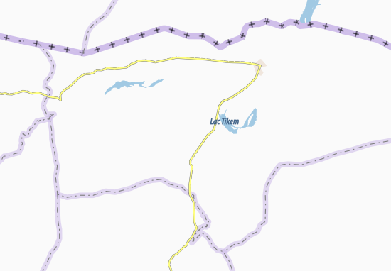 Karte Stadtplan Oulargo