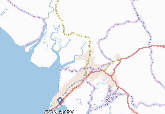 Mapa Dubreka