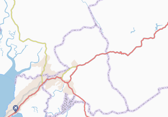 Mapa Molokhoure