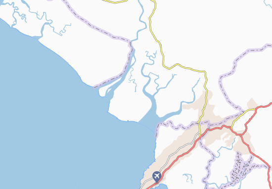 Karte Stadtplan Tougisoukou