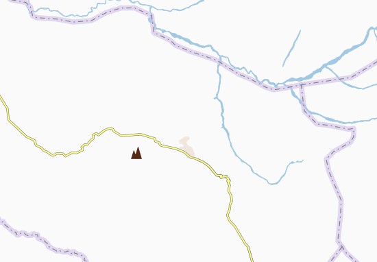 Kaart Plattegrond Addis Amba