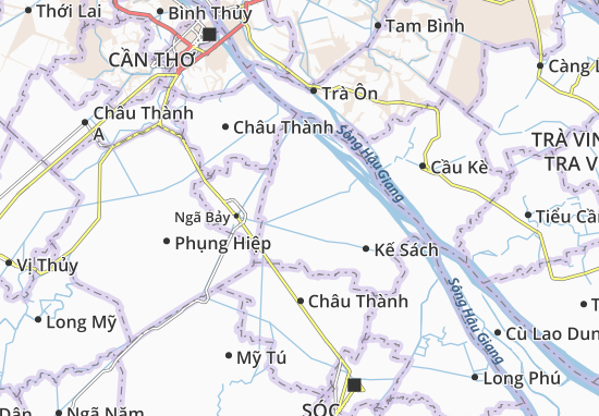 Carte-Plan Ba Trinh
