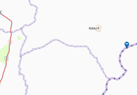 Kaart Plattegrond Daroukparou