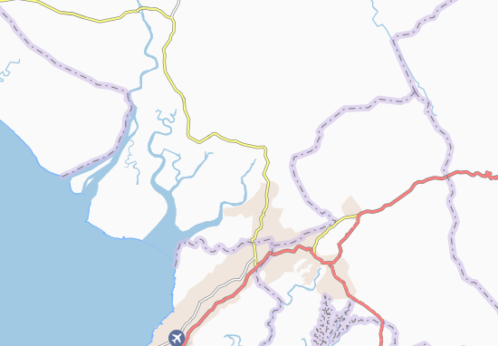 Karte Stadtplan Tersei