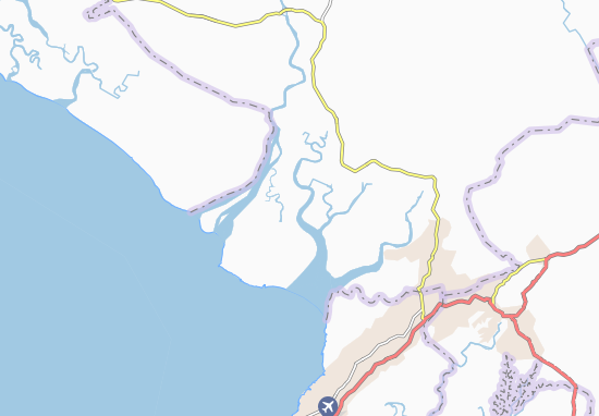 Mapa Kakira