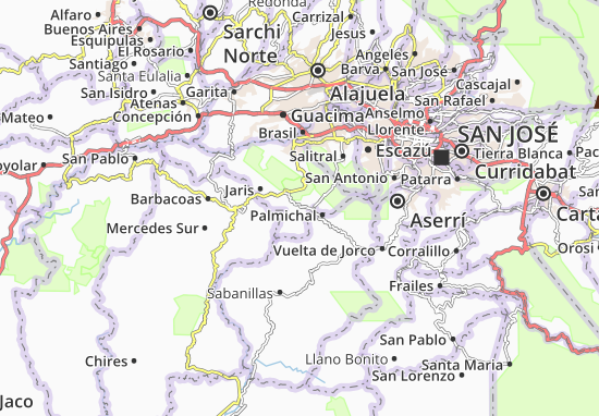 Karte Stadtplan Tabarcia