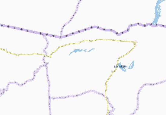 Kaart Plattegrond Mbarou