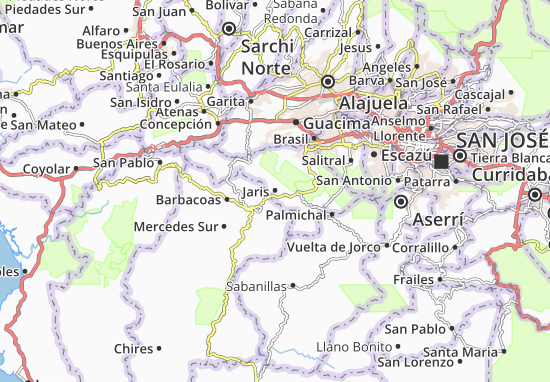 Karte Stadtplan Jaris
