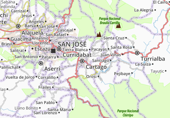 Karte Stadtplan Carmen