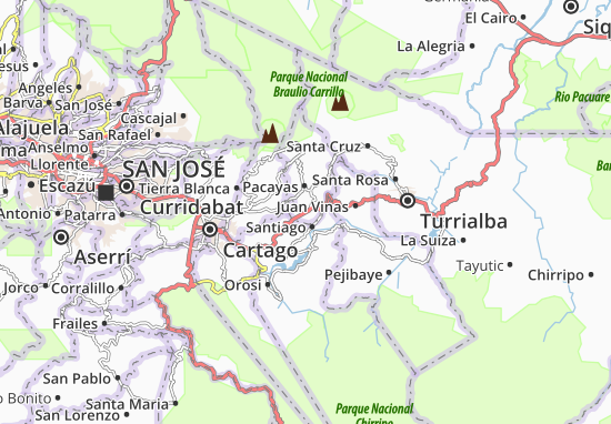 Kaart Plattegrond Cervantes