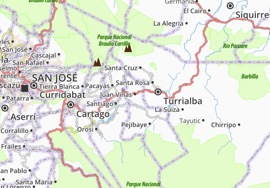 Juan Vinas Map