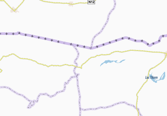 Mapa Mbourao Ouampa