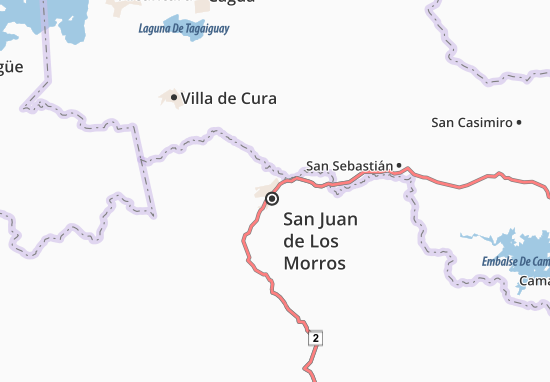 Carte-Plan San Juan de Los Morros