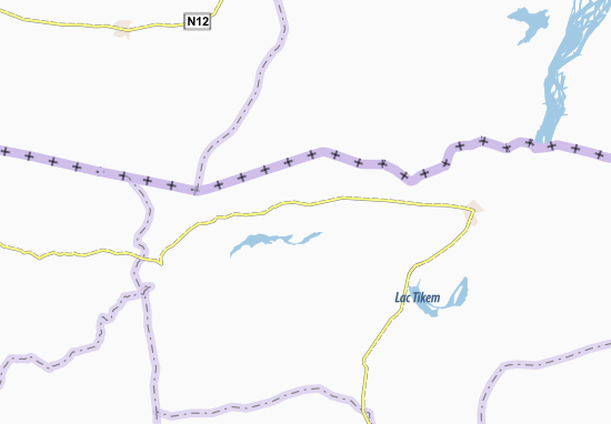 Karte Stadtplan Yooue