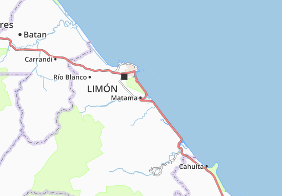 Mapa Matama