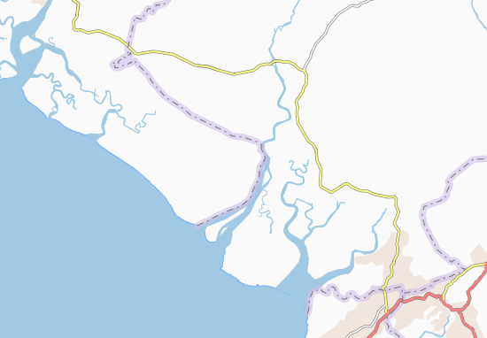 Karte Stadtplan Sayonya