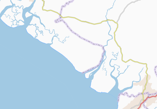 Kaart Plattegrond Karamokouya