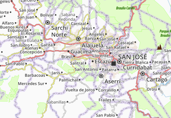 Santa Ana Map