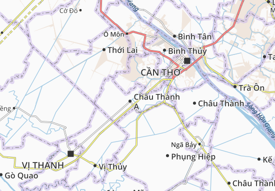 Kaart Plattegrond Nhơn Nghĩa A
