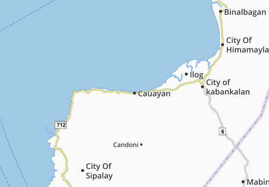 Kaart Plattegrond Cauayan