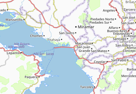 Kaart Plattegrond Chacarita