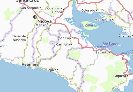 Karte Stadtplan Camas