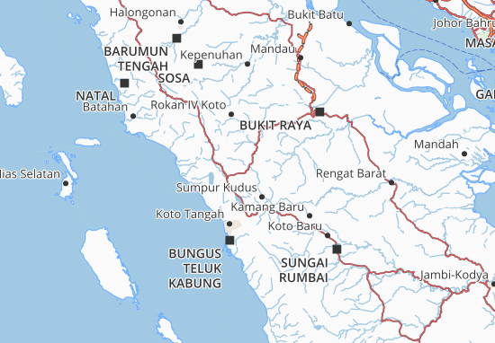Kota Payakumbuh Map