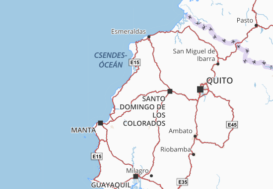Flavio Alfaro Map