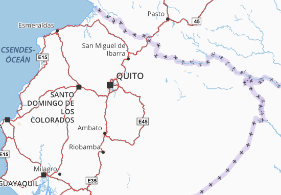 Quijos Map
