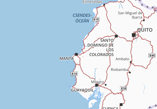 Jaramijo Map