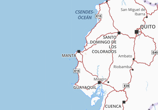 Mapa Montecristi