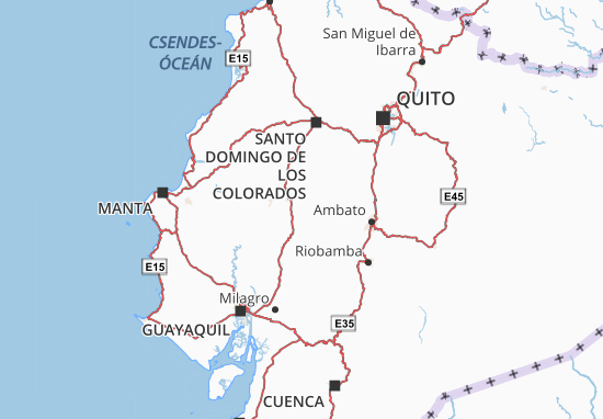 Karte Stadtplan Quinsaloma