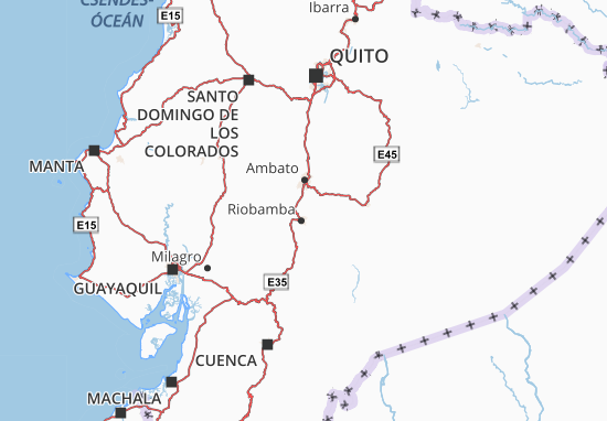Karte Stadtplan Guano
