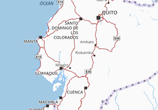 Karte Stadtplan Caluma